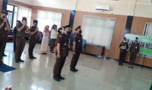 Sertijab Kasi Pidsus, Ini Pesan Kajari Lahat