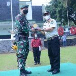 Tingkatkan Displin dan Wawasan Perangkat Desa Muba Dilatih Batalyon Infanteri Raider 300