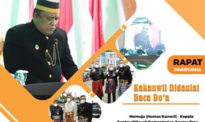 Hadiri Paripurna HUT ke-17, Ini yang Disampaikan Kakanwil Sulbar