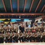 Polri Berangkatkan 100 Resimen Vaksinator Covid-19 ke- PON XX Papua