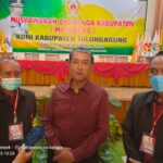 Terpilih Secara Aklamasi Ketua KONI Tulungagung Periode 2021-2025, Suwarsono: Beberkan Program Baru