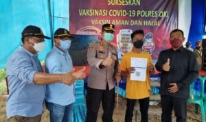 Gandeng Polres OKI, Sampoerna Agro Sasar Pengguna Vaksin Perkebunan