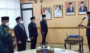 Wabup OKI Lantik Tiga Pejabat Tinggi Pratama