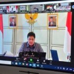 Pj Sekda S.A Supriono Ikuti Rakor Evaluasi PPKM Bersama Menko Perekonomian Secara Virtual