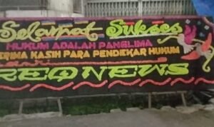 Polsek Medan Area Dibanjiri Karangan Bunga dari Pecinta Hewan