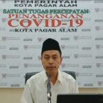 Update COVID-19 Pagar Alam : 2 Sembuh, 1 Positif dan 1 Meninggal dunia