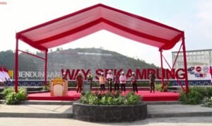 Hari Ini, Presiden Jokowi Resmikan Bendungan Way Sekampung di Pringsewu Senilai Rp1,78 Triliun