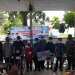 Belasan Penyandang Disabilitas di Kikim Timur Lahat Terima Bansos