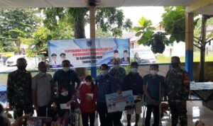 Belasan Penyandang Disabilitas di Kikim Timur Lahat Terima Bansos