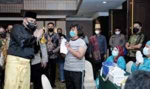 Wali Kota Medan Apresiasi Alumni Akpol Angkatan 95 Bantu Percepatan Vaksinasi