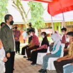 Kunker ke Provinsi Sulawesi Selatan, Presiden Jokowi Tinjau Vaksinasi Covid-19 di Kabupaten Wajo