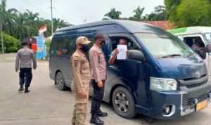 Tanpa Surat Vaksin, Kendaraan yang Masuk Provinsi Aceh Diminta Putar Balik