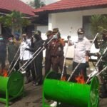 Kejari Lahat Musnahkan Barang Bukti Berbagai Kasus Pidana