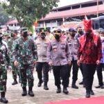 Percepat Vaksinasi, Kapolri dan Panglima TNI Kunjungi Medan