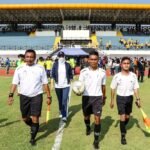 Perdana Dipakai untuk Pertandingan, Bupati Purwakarta Lakukan Tendangan Pertama
