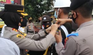 Gelar Apel Ops Patuh Toba 2021, Kapolres PSP Minta Personel Tetap Humanis