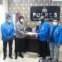 KNPI saat menyambangi Polres Padangsidempuan Sumut (Reza / Mattanews.co)
