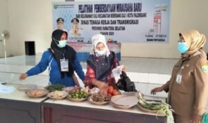 Sudin Nakertrans Sumsel Wujudkan Impian Pedagang Kecil