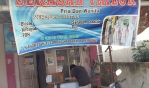 Geliat Jasa Usaha Jahit di Palembang