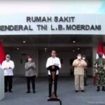 Selain Bandara Mopah, Presiden Juga Resmikan Rumah Sakit Modular Jenderal TNI L.B. Moerdani di Merauke Papua