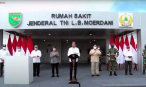 Selain Bandara Mopah, Presiden Juga Resmikan Rumah Sakit Modular Jenderal TNI L.B. Moerdani di Merauke Papua