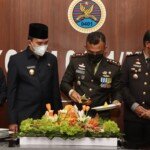 Datangi Markas Kodim 0401, Wabup Beni Hernedi Bareng Forkopimda Meriahkan HUT TNI