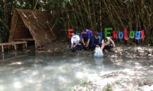 Tanggul Disebar Benih Ikan, Taman Edu Agro Ekologi GIB Makin Asri dan Menarik