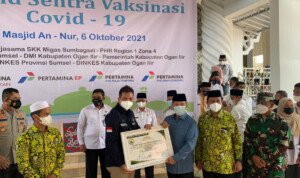 Dukung Penuh Program Pemerintah untuk Menciptakan Herd Immunity, SKK Migas-KKKS Ambil Bagian