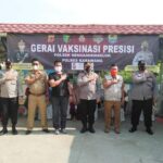 Percepat Herd Immunity, Polsek Rengasdengklok Gelar Vaksinasi Presisi