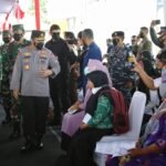 Gandeng PCNU Banyuwangi, Kapolri Kejar Target 70 Persen Vaksinasi Presiden Jokowi
