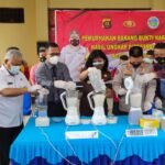 Ditresnarkoba Polda Sumsel Blender Sabu 3 Kg