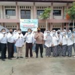 Kunjungi SMK Al Huriyah, Ini Pesan Kapolsek Rengasdengklok