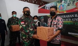 Program TMMD Merajut Asa Warga 3 Desa di Sungai Laur