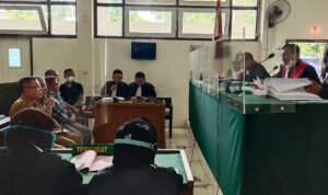 Kades Sugih Waras Kembali Jalani Sidang Korupsi