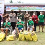 Kapolres Simalungun Pimpin Vaksinasi dan Baksos Pengabdian 31 Tahun Akabri 1990 Secara Virtual