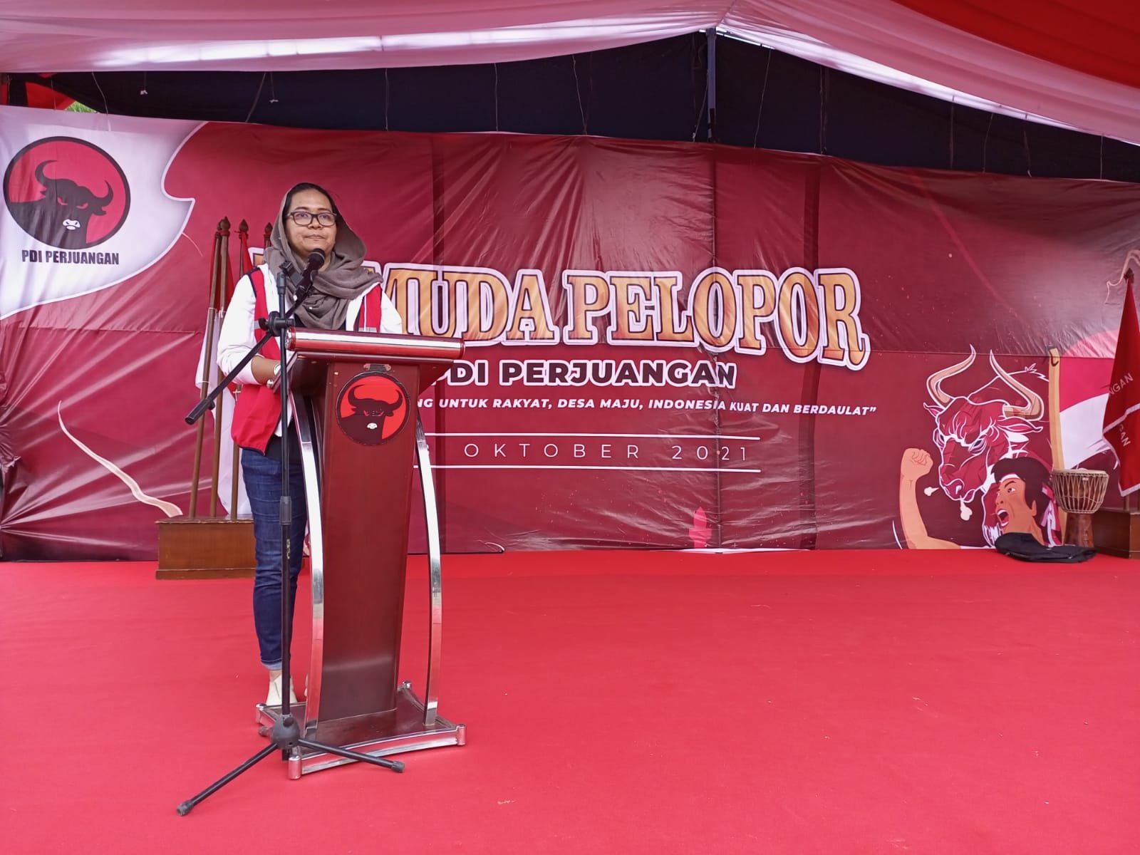 Ketua Panitia Pemuda Pelopor dan Wakil Ketua Bidang Infokom, Seni dan Budaya DPD PDIP Sumsel (Mattanews.co)