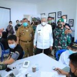 Wagub Mawardi Yahya Tinjau Vaksinasi Gratis dari PT Ciputra Development
