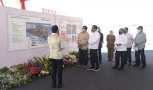 Kunker ke Jawa Timur, Presiden Jokowi Groundbreaking Pabrik Smelter