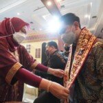 Produk Kain Tenun Limar Sumsel Jadi Magnet Diajang Indo Smart City Forum and Expo 2021