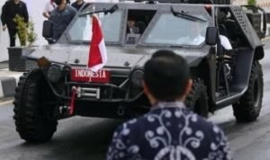 Naik Rantis, Presiden Jokowi Jajal Jembatan Sei Alalak Kalimantan Utara