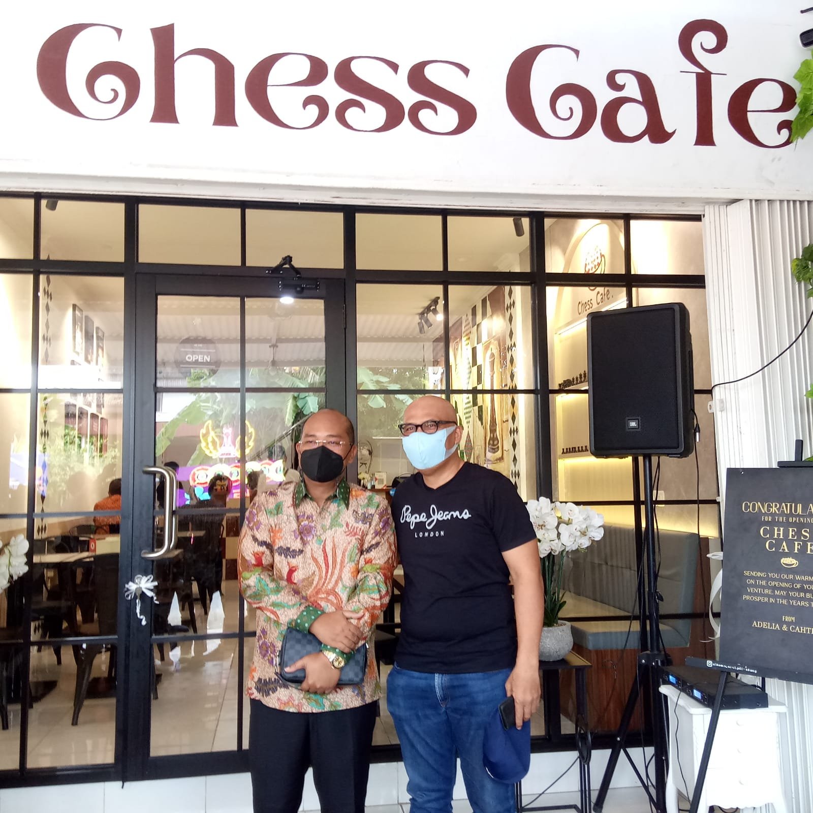 Cafe Chess di Kota Palembang Sumsel (Nano / Mattanews.co)