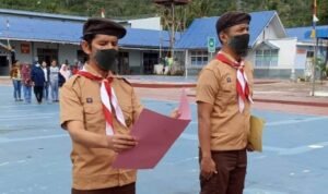 Dua Napiter Lapas Kelas IIB PSP Kanwil Kemenkumham Sumut Baca UUD 1945