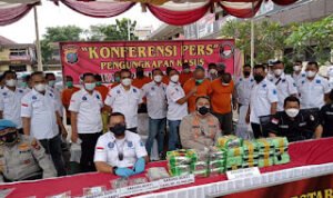 Polrestabes Medan Gagalkan Peredaran 23 Kg Sabu dari Tanjung Balai