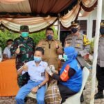 Polres dan Pemkab Tapsel Gelar Vaksinasi Massal Peringati 31 Tahun Pengabdian AKABRI ’90
