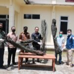 Polres Lahat Lakukan Pemusnahan Barang Bukti Narkotika Jenis Ganja