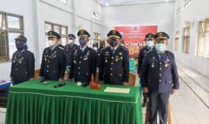 Lapas Kelas IIB Padangsidimpuan Kanwil Kemenkumham Sumut Ikuti Upacara HDKD 2021