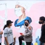 Polda Sumut Gelar Festival Mural 2021, Angkat Tema Vaksinasi COVID-19