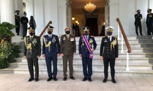 Panglima TNI Dianugerahi Tanda Kehormatan Oleh Singapura