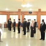 Wabup Lantik 16 Pejabat Administrator di Lingkungan Pemkab OKI