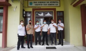 Belajar Kiat Kelola Komunikasi Publik, Humas DPRD Muba Datangi Diskominfo OKI